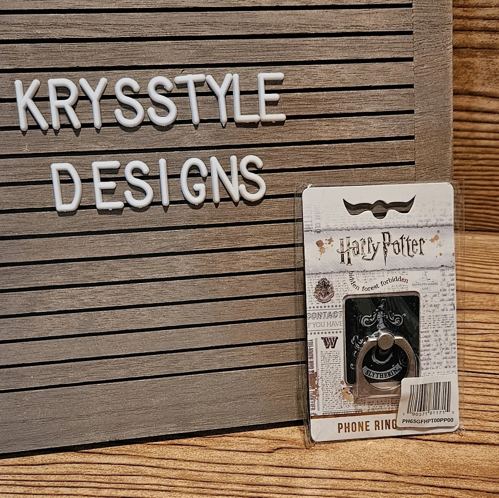 Harry Potter Slytherin Ring Phone Grip/ Stand